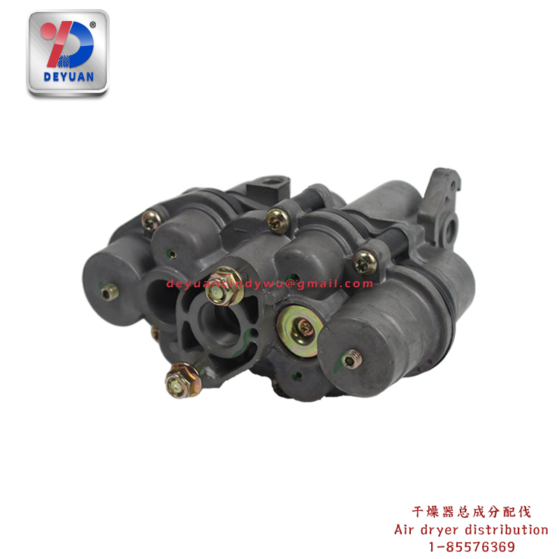 Air dryer distribution  for Isuzu 6WF1 Euro Three 1-85576369-5